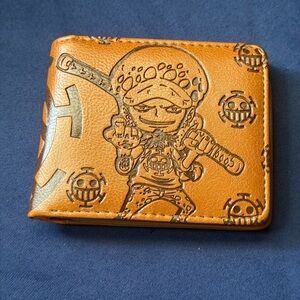 One Piece Trafalgar D Water Law new high quality imitation leather anime wallet